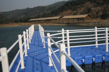 bridge of pontoons
